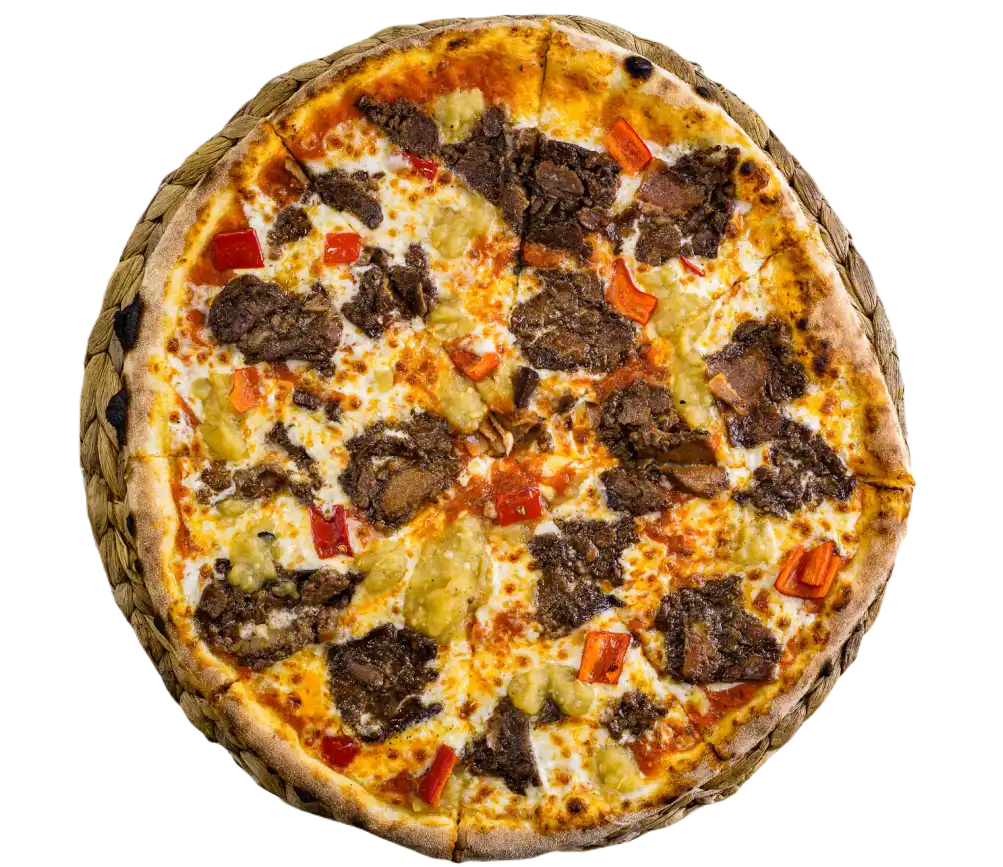 Kavurmalı Pizza (M)